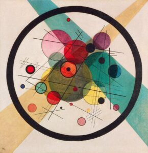 Wassily Kandinsky - Circles in a circle, 1923